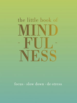 cover image of The Little Book of Mindfulness